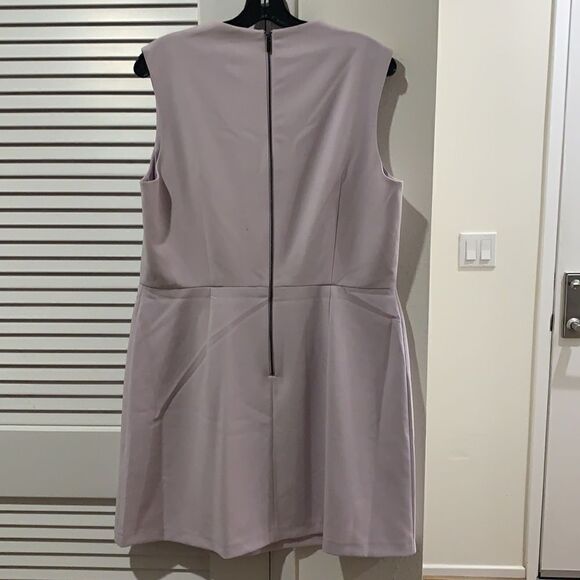 French Connection lavender Sundae Stretch Dress size 14 NWT - Picture 5 of 5